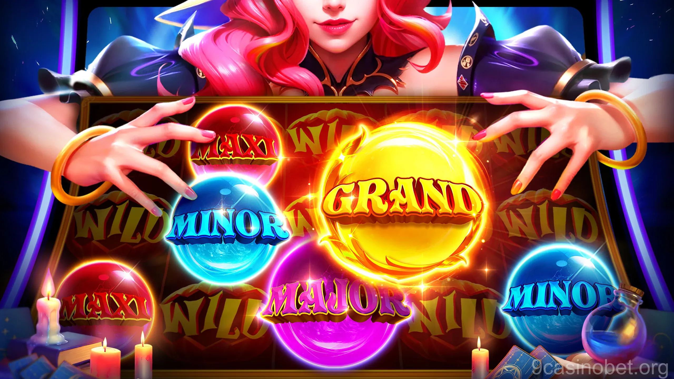 Interface de jogos do 9 Casino Bet